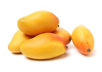 Mango on a white background