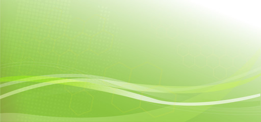 The abstract green graphic for background content.