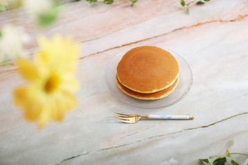 美味しそうなパンケーキ