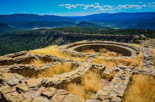 Great Kiva - Chimney Rock National Monument - Colorado