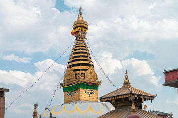 Swayambhunath Stupa the monkey temple