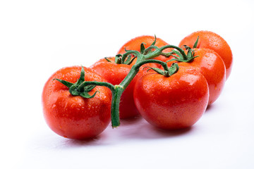 Fresh red tomatoes