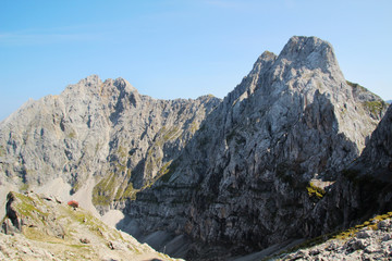 The top of Karwendel, Mittenwald, Germany