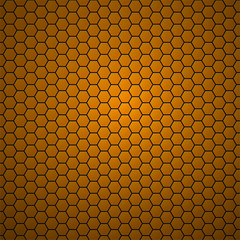 Abstract geometric background with hexagons, honeycomb pattern