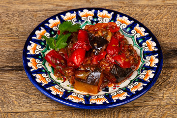 Georgian traditional Ajapsandal