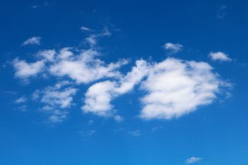  blue sky with white clouds