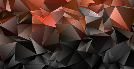 Abstract Low-Poly background. triangulated texture. Design 3d. Polygonal geometrical pattern. Triangular modern style