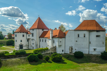 Fototapeta na wymiar Old fortress in Varazdin, Croatia