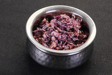 Cole slaw salad with cabbage