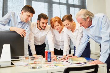 Kreatives Designer Team bei der Planung