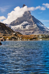 Naklejka premium Cervino, the most beautifull line in the sky