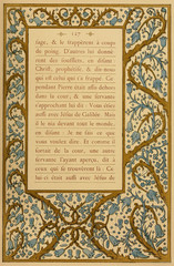 Christian illustration. Old image