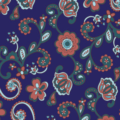 paisley pattern. Ethnic pattern. Decorative ornament,