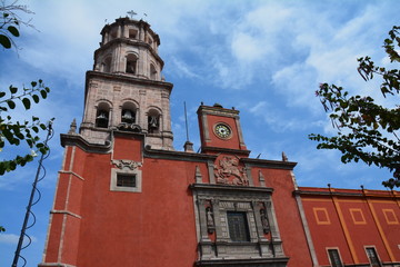 Fototapeta premium Vieille Ville Querétaro UNESCO Mexique