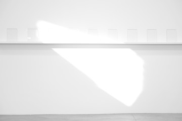 Wall in White with Light