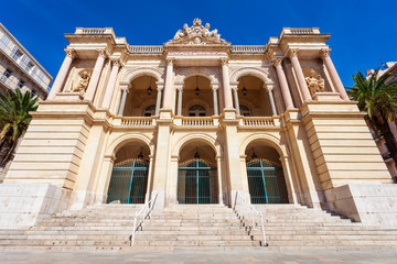 Fototapeta na wymiar Toulon Opera Theatre in France