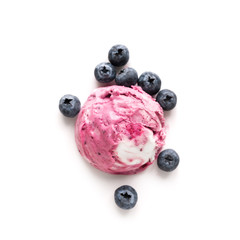 Blueberry Ice Cream