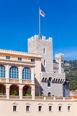 Fototapeta na wymiar The Prince Palace of Monaco