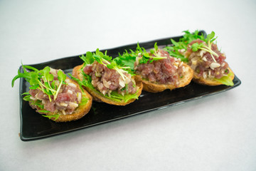 かぶの和風カナッペ