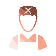 Car mechanic icon