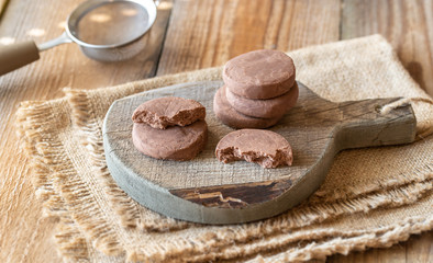 Mantecados - type of Spanish crumbly cookie