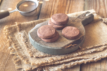 Mantecados - type of Spanish crumbly cookie