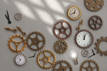 Clock cogs