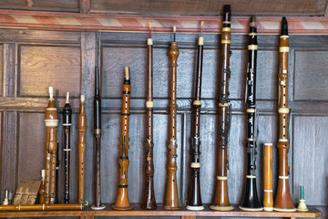 Old recorder collection