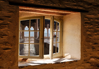 Dalla finesra del castello