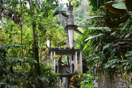 Jardin Surr&eacute;aliste Edward James Xilitla Mexique - Edward James Surrealist Garden Xilitla Mexico