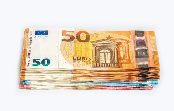 Geldstapel mit tausend Euro, Währung Deutschland Europa