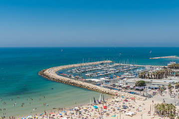 Marina seen from above - april 29th 2017, Tel Aviv-Yafo