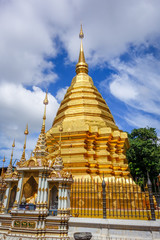 Fototapeta premium Wat Chomphu temple, Chiang Mai, Thailand