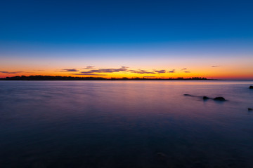 Seascape / Dawn in Adriatic sea