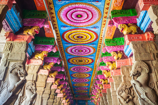 Thousand pillar hall, Meenakshi Temple
