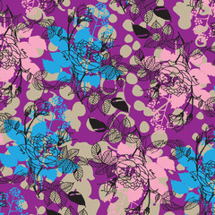 Tartan pattern. Geometric elements for fabric, textile,