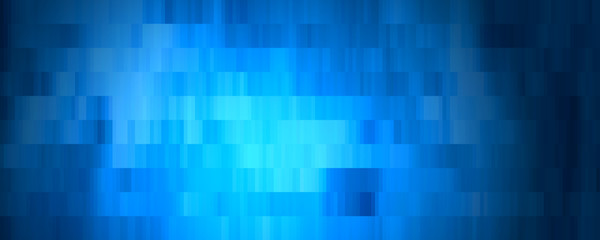 Blau türkiser Banner mit ungleichmäßiger Farbe