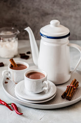 Hot Chocolate with Chili