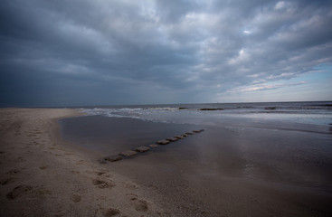 North Sea beach of Sylt