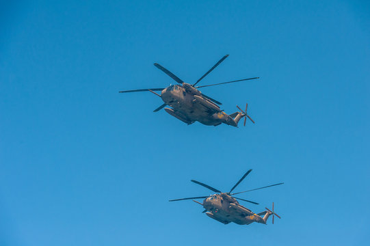 Israel, Tel Aviv, air show - Yom Haatsmaout 2016
