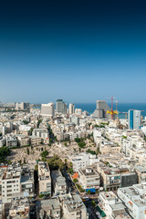 Israel, Tel Aviv, cityscape from above