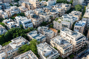 Israel, Tel Aviv, cityscape from above