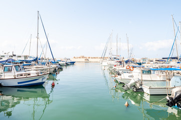 Fototapeta premium Namal Jaffa port