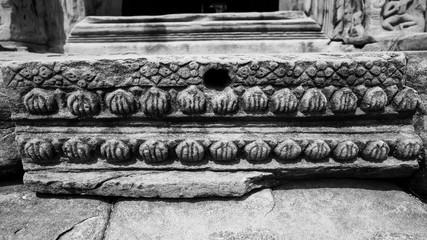 the basement of temple