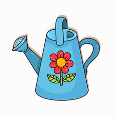 Obraz premium Watering can vector icon