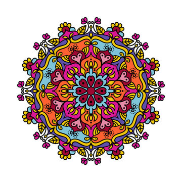 Mandala Zentangle vector illustration