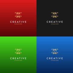 Letter Y Luxury Logo Design Template Illustration, Letter Y Luxury Logo can be used for company, sign, icon, and others	