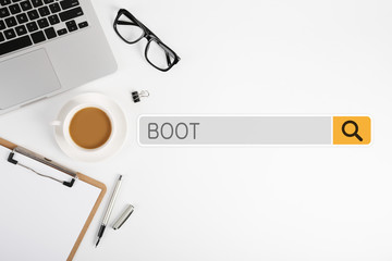 Boot Concept For Business