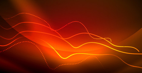 Neon wave background