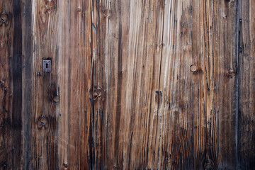 Old vintage planked wood board - rustic or rural background